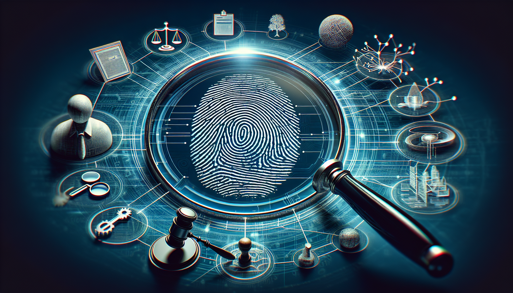 Illustration of comprehensive insights from fingerprint checks